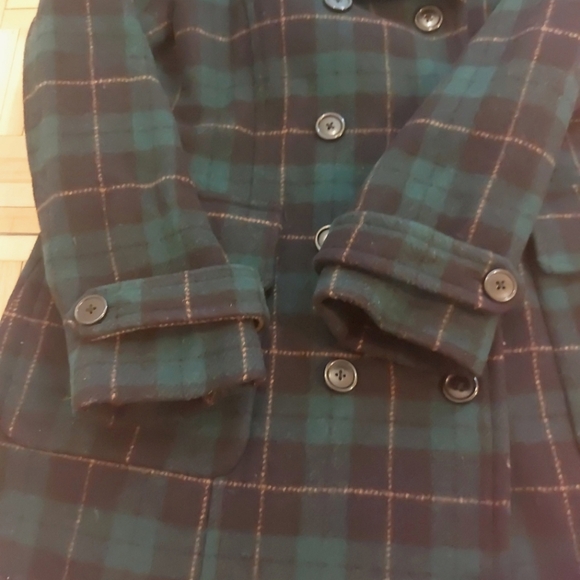 Vintage wool blend British style coat - Picture 8 of 9